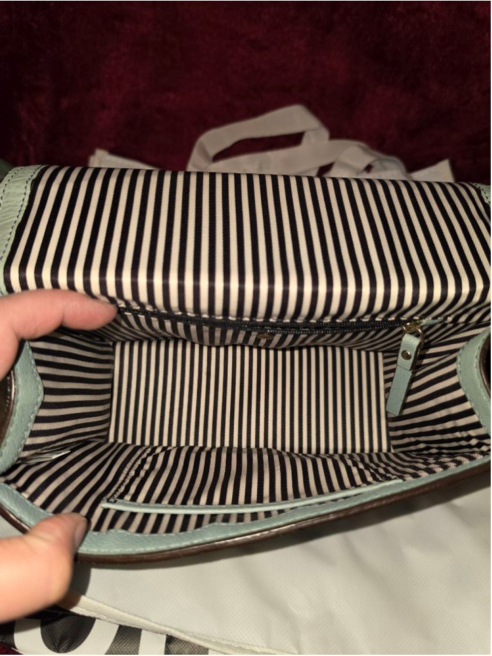 Kate Spade Blue Brighton Crossbody Bag - Picture 6 of 7